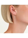 Rosefield Rosefield aranyozott női fülbevaló JETCG-J916