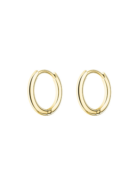 Rosefield Rosefield aranyozott Small Hoops fülbevaló JESHG-J581