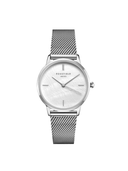 Rosefield Rosefield Pearl Edit Mesh ezüst női óra RMSMS-R08