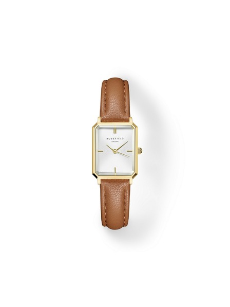 Rosefield Rosefield Octagon XS Camel bőr női óra OWBLG-O85