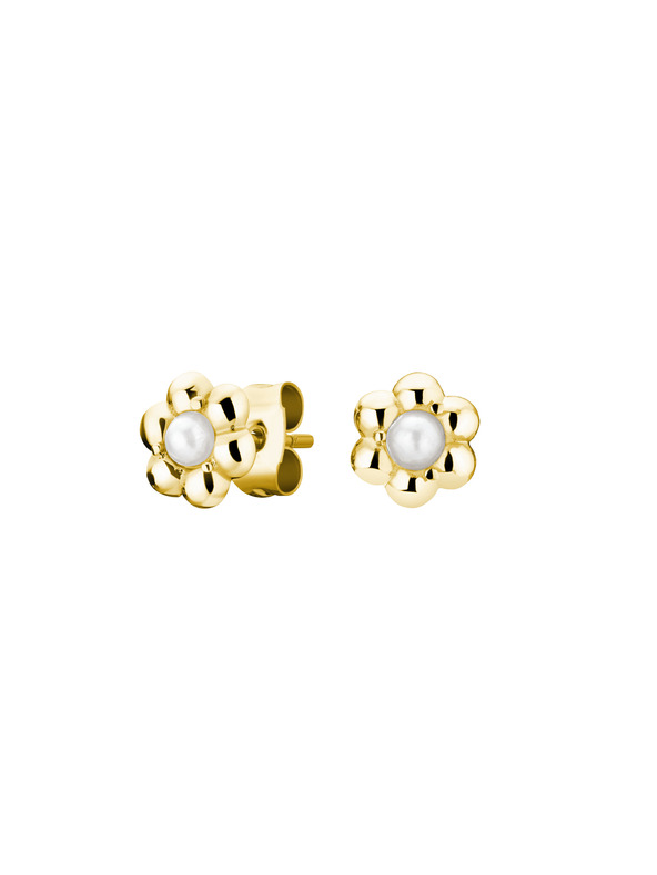 Rosefield Rosefield fülbevaló arany színben Daisy Flower Studs JEDFG-J670