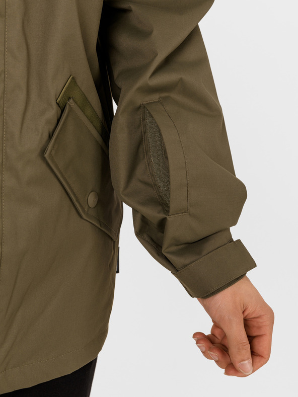 DC Khaki színű férfi télikabát DC UNION oliva színű éjszaka