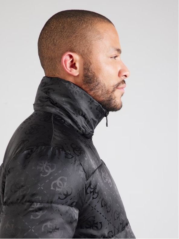 Guess Jeans Férfi fekete dzseki Guess farmerból