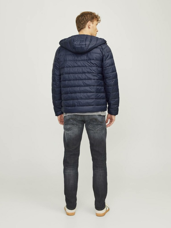 Jack & Jones Jack & Jones Férfi sötétkék steppelt kabát
