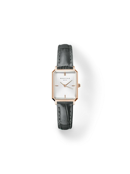 Rosefield Rosefield Octagon XS Grey Leather női óra OWGLR-O87