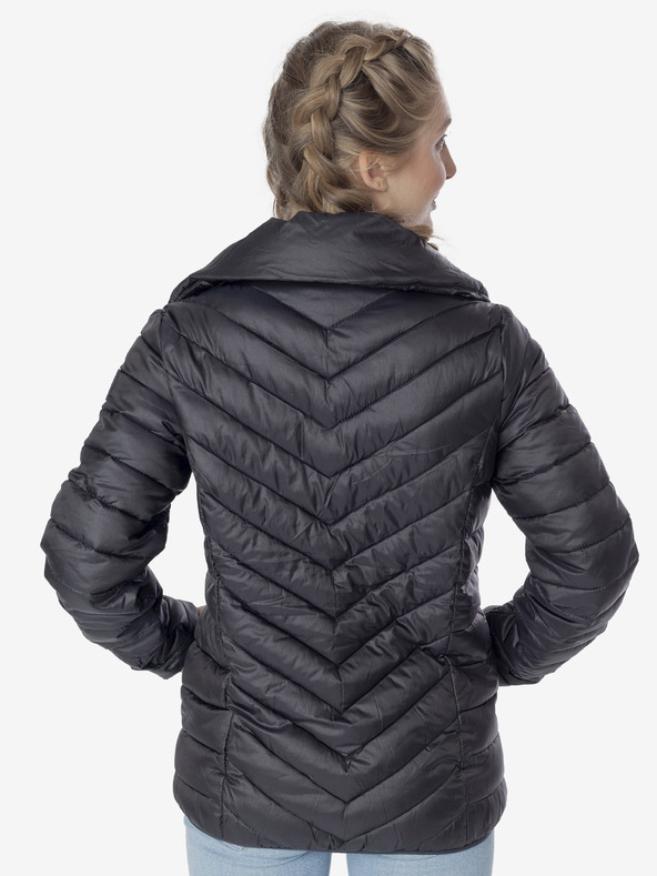 Sam 73 Fekete női SAM 73 Isabella steppelt kabát