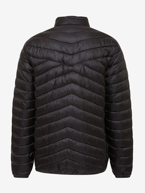 Sam 73 Fekete férfi téli steppelt kabát Sam 73