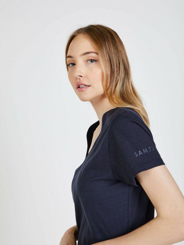 Sam 73 Sötétkék női póló SAM 73 Una
