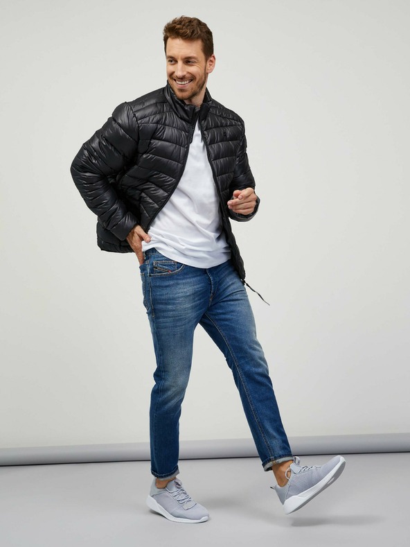 Sam 73 Fekete férfi steppelt dzseki SAM 73 Otto