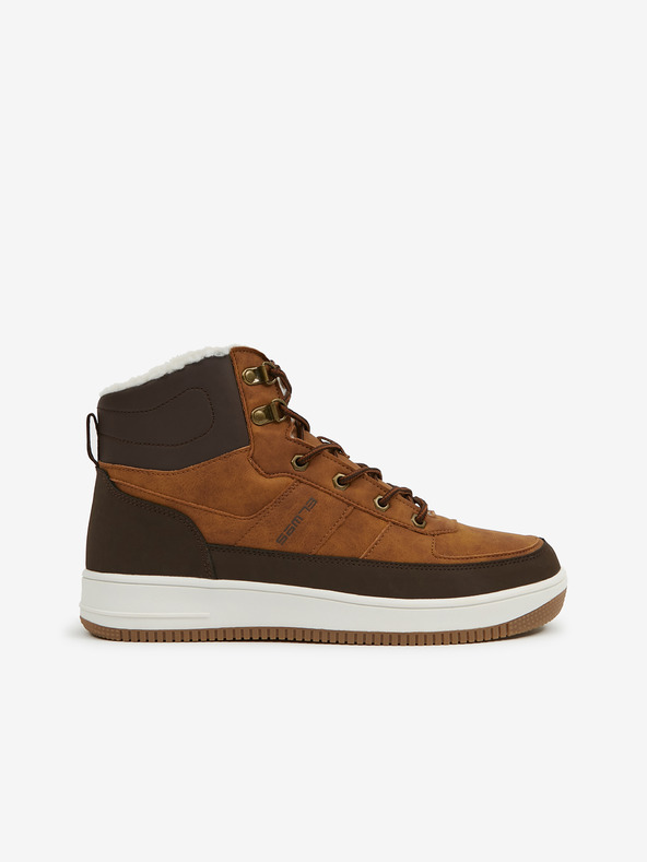 Sam 73 Barna szarvasbőr szigetelt bokacipő SAM 73 Fafter