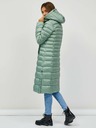 Sam 73 Világoszöld női steppelt kabát kapucnival SAM 73 Kumi