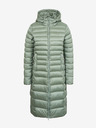 Sam 73 Világoszöld női steppelt kabát kapucnival SAM 73 Kumi