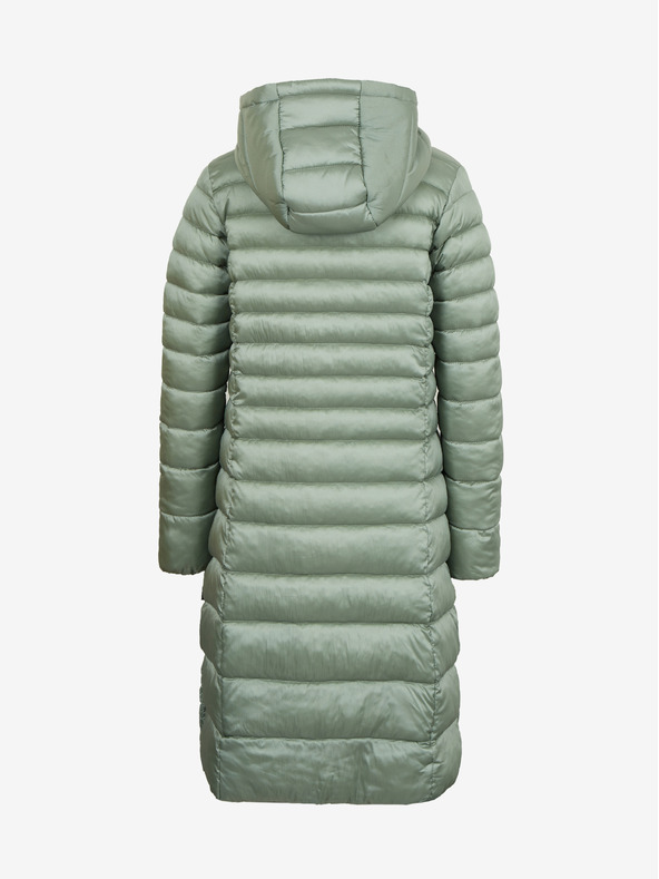 Sam 73 Világoszöld női steppelt kabát kapucnival SAM 73 Kumi