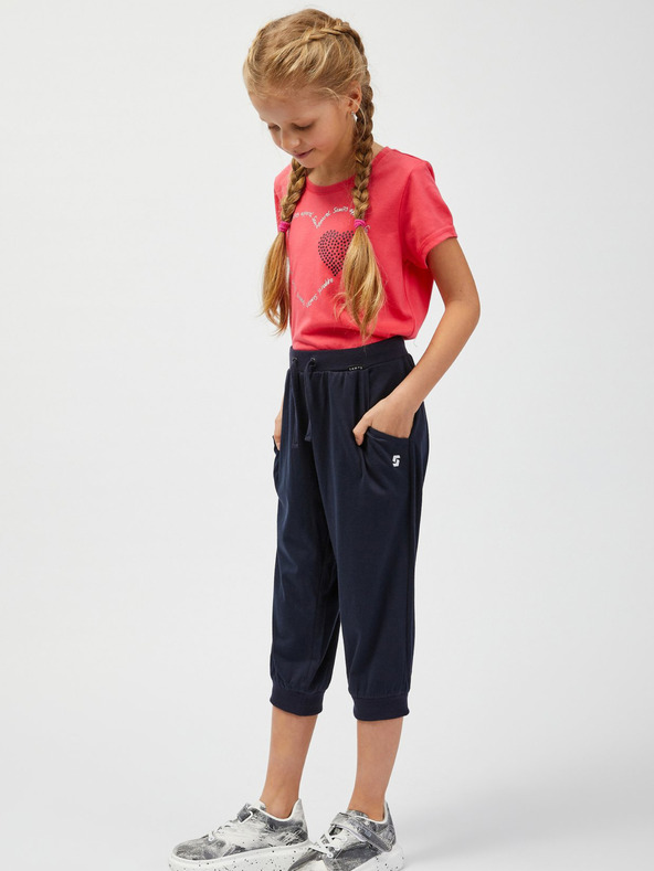 Sam 73 Sötétkék háromnegyedes női melegítőnadrág SAM73 Rudolph