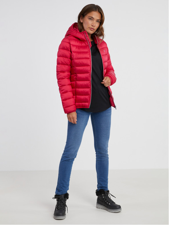 Sam 73 Sötét rózsaszín női steppelt dzseki SAM 73 Sid