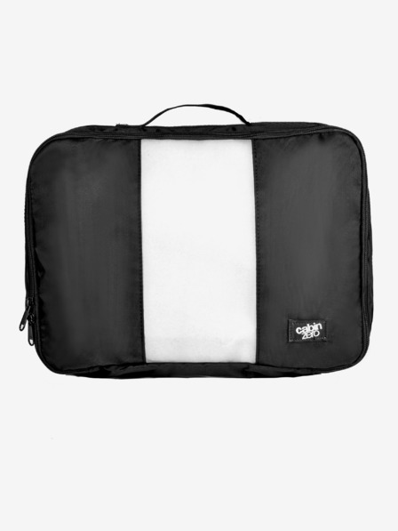 CabinZero Fehér és fekete CabinZero Packing Cube L abszolút szervező (44L)