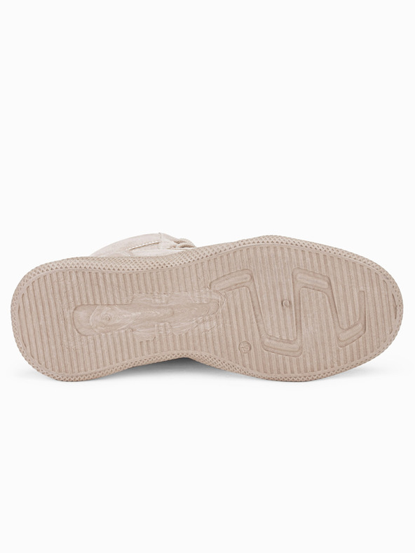 Ombre Clothing Bézs férfi téli csizma T380