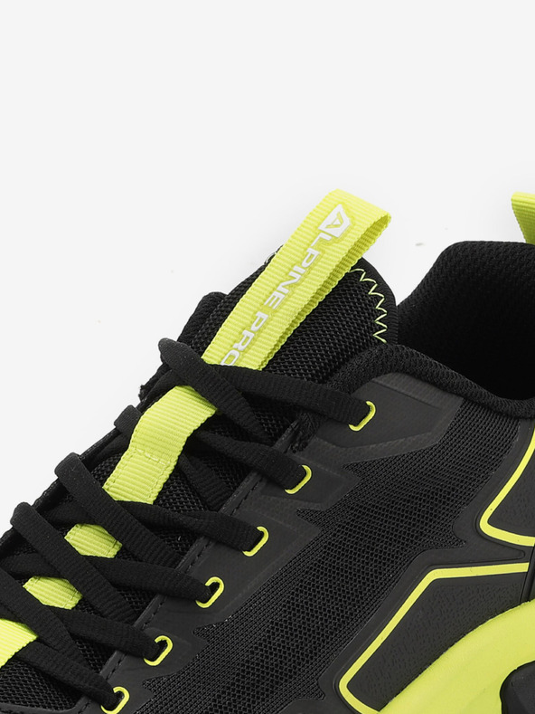 ALPINE PRO Futócipő antibakteriális talpbetéttel ALPINE PRO SONEB fekete