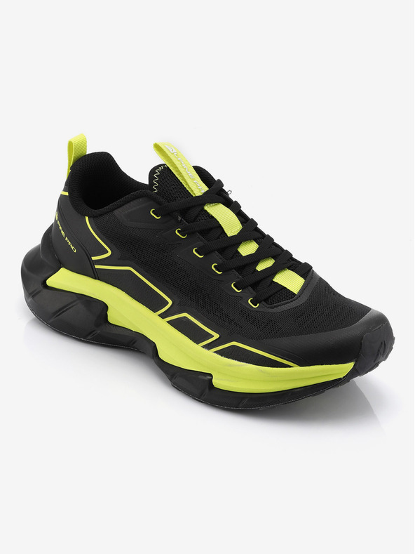 ALPINE PRO Futócipő antibakteriális talpbetéttel ALPINE PRO SONEB fekete