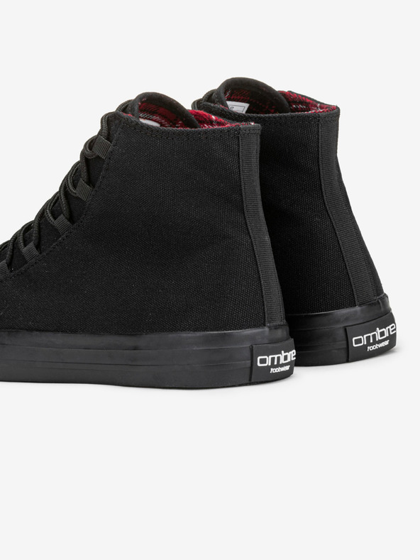 Ombre Clothing Fekete férfi tornacipő cipő Ombre Clothing T378