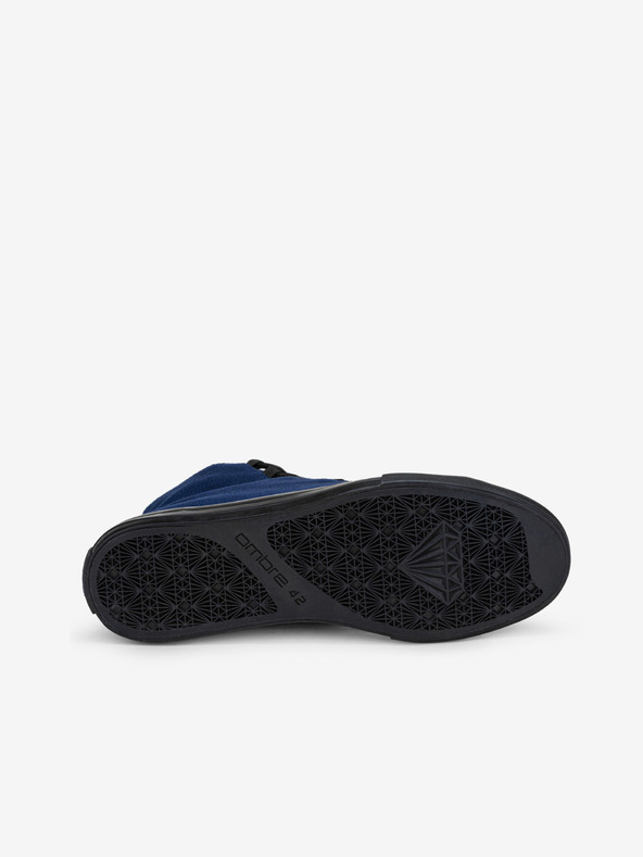 Ombre Clothing Fekete és kék férfi tornacipő cipő Ombre Clothing T378