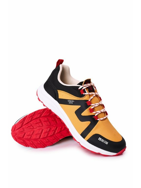 BIG STAR SHOES Big Star HH174087 Camel férfi sport memória habos cipő