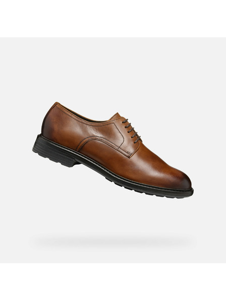 Geox Barna férfi Geox Walk Pleasure öltözködési cipő