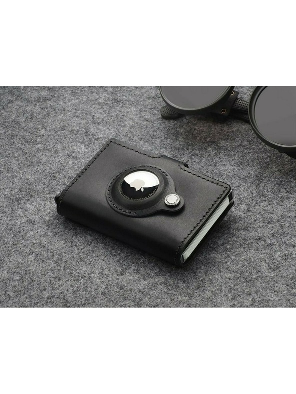 Pularys Pularys Easy Wallet férfi bőr pénztárca fekete