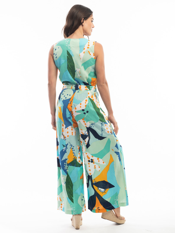 Orientique Türkiz női mintás pulóver Orientique Orientique