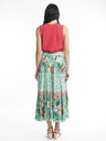 Orientique Orientique Kaleici világoszöld női virágos maxiszoknya
