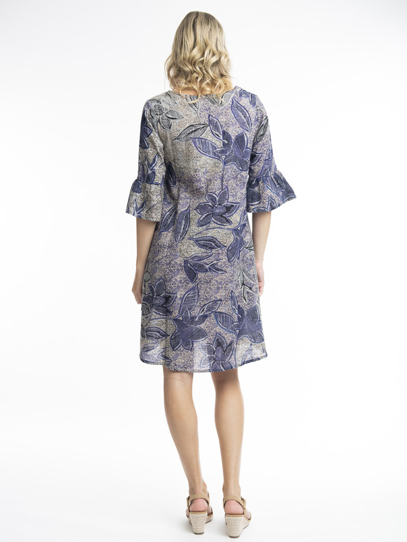 Orientique Lila Orientique Mersin női virágmintás női ruha
