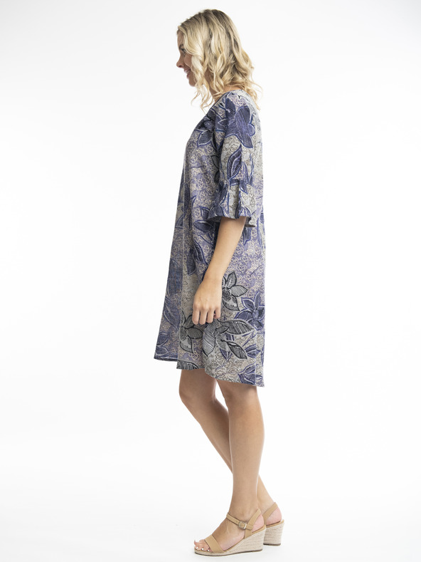 Orientique Lila Orientique Mersin női virágmintás női ruha