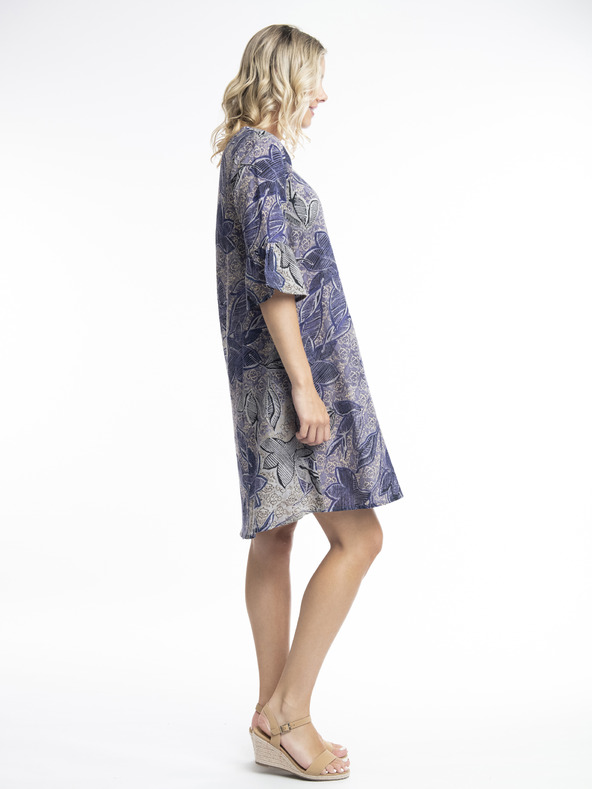 Orientique Lila Orientique Mersin női virágmintás női ruha