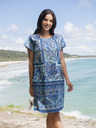 Orientique Kék Orientique női mintás ruha