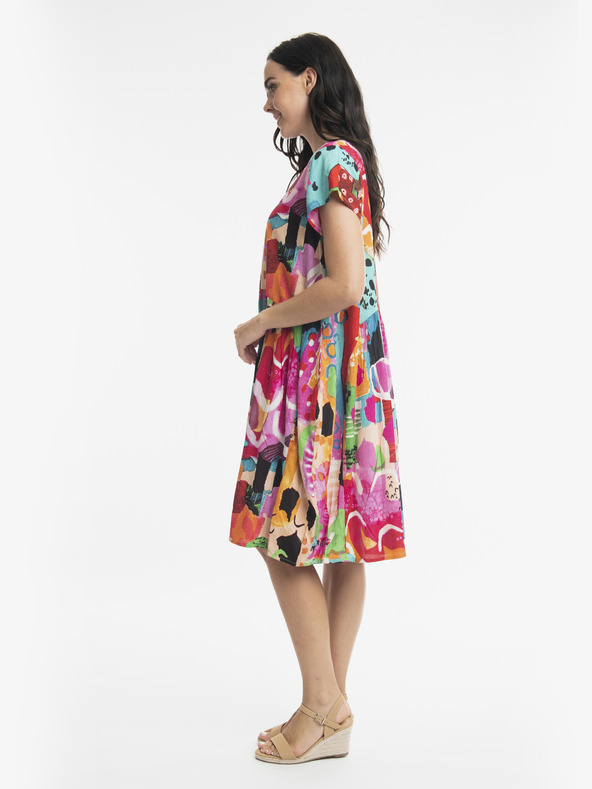 Orientique Rózsaszín Orientique Alanya női mintás ruha