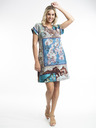 Orientique Orientique Leonardo kék női mintás fordított ruha Orientique Leonardo kék női mintás fordítható ruha
