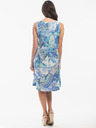 Orientique Világoskék Orientique női lenvászon mintás ruha