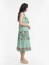 Orientique Orientique Kaleici zöld női virágos midi ruha Orientique Kaleici zöld női virágos midi ruha
