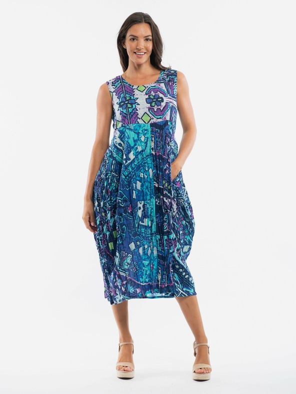 Orientique Kék női Orientique Persia kék mintás ruha