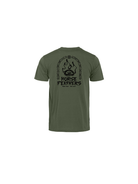 Horsefeathers Zöld funkcionális férfi póló HORSEFEATHERS