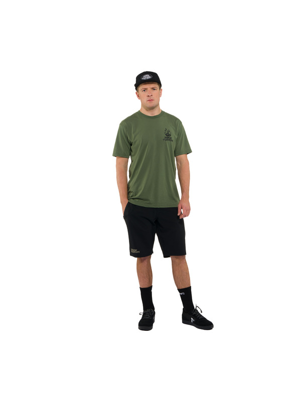 Horsefeathers Zöld funkcionális férfi póló HORSEFEATHERS