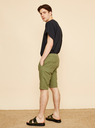 ZOOT.lab Zöld férfi lenvászon rövidnadrág ZOOT.lab Gavin