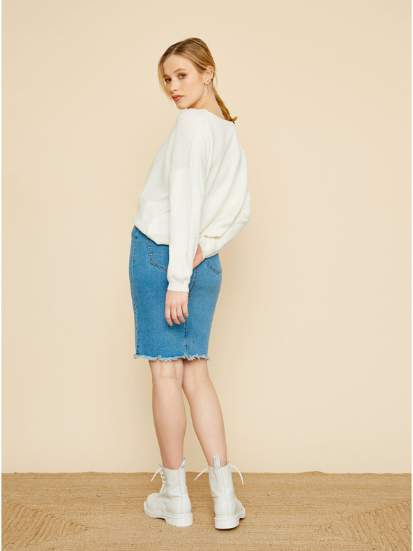 ZOOT.lab Fehér Női túlméretezett pulóver ZOOT.lab Morgan Morgan