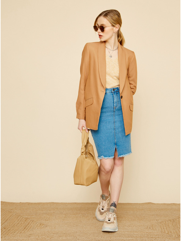 ZOOT.lab Világosbarna Női ZOOT.lab Adelaide pulóver ZOOT.lab Adelaide