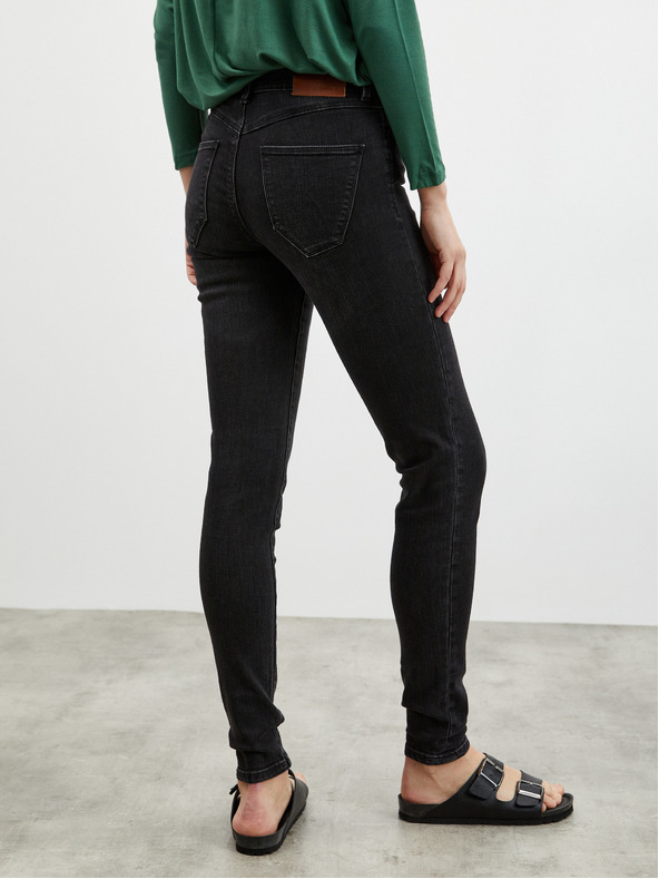 ZOOT.lab Fekete női skinny fit farmernadrág ZOOT.lab Pippa Pippa