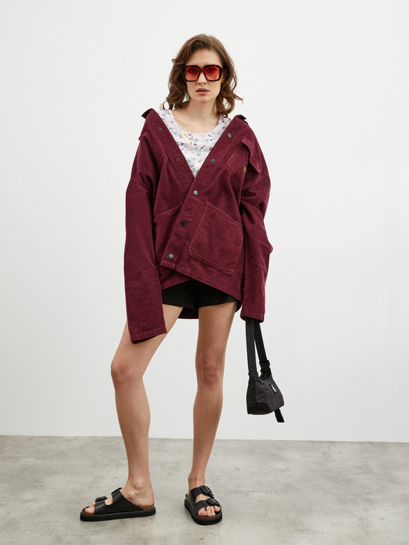 ZOOT.lab Világos rózsaszín virágos blúz ZOOT.lab Berenika