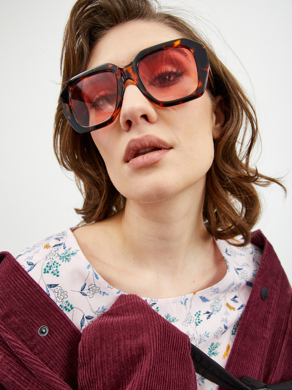 ZOOT.lab Világos rózsaszín virágos blúz ZOOT.lab Berenika