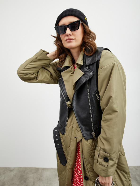 ZOOT.lab Bézs és piros női mintás póló ZOOT.lab Normandie