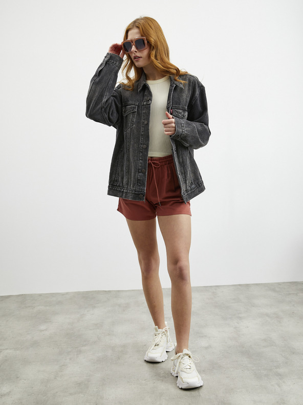 ZOOT.lab Tégla női rövidnadrág zsebekkel ZOOT.lab Chaima