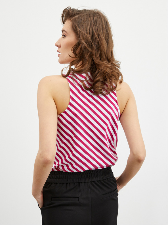 ZOOT.lab Fehér és bor női csíkos páncélos felső ZOOT.lab Joelle